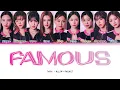 Download Lagu [AI COVER] TWICE 'FAMOUS' (ALLDAY PROJECT) | Color Coded lyrics + Line distribution