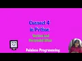Creating a Connect 4 Game in Python - Part 5