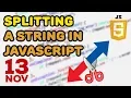 Easy JavaScript Tutorial Splitting a String with JavaScript