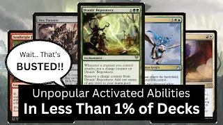 Unpopular ACTIVATED ABILITIES You Won t Find on EDHREC