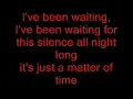 Silversun Pickups- Lazy Eye (with lyrics)