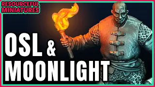 how to paint moonlight osl on miniatures easy speed painting guide