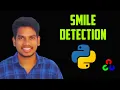 Smile detection using opencv python