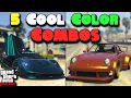 5 COOL COLOR COMBOS