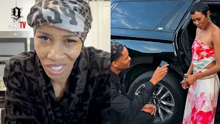 "He Must Have Rented That Ring" Tia Kemp Shades ATM While Showing Off Her Moo Moo Collection! 💍