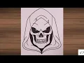 How to Draw the Grim Reaper How To Draw Grim Reaper for Beginners Draw Grim Reaper Cute Cartoon