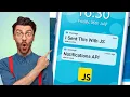 How to send push notifications with JavaScript Explained in Bangla
