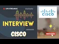 Cisco SELECTED Round 1 Frontend developer interview