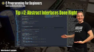 C Programming For Beginners Tip Abstract Interfaces In C Done Right