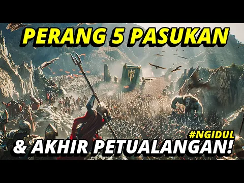 Download MP3 PEPERANGAN ANTARA MANUSIA, PERI, KURCACI, ORC & ELANG❗