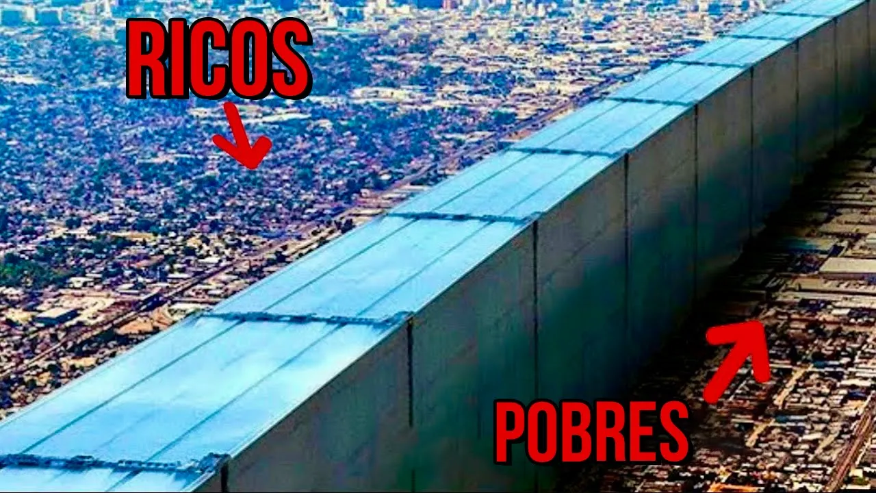 Neste País, Ricos e Pobres são Separados por um Muro