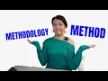Method vs Methodology