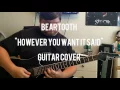 Beartooth - "However You Want It Said" (Guitar Cover)