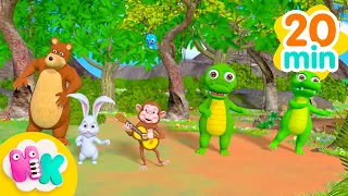 Tanze und Sing! 🐒🪩 Doo-Doo-Doo! | Lieder für Kinder | HeyKids Kinderlieder TV