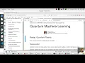 Introduction to Quantum Machine Learning - Quantum Physics Concepts