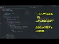 Javascript Promises Beginner s Guide Promises Tutorial Series Day 1