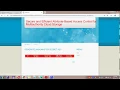 Secure and Efficient Attribute Based Access Control for Multiauthority Cloud Storage