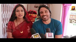 निर्माता संजय कुमार रावल कर रहे हैं भोजपुरी फिल्म 'बेटी के उपकार',की शूटिंग भदोही में ।।