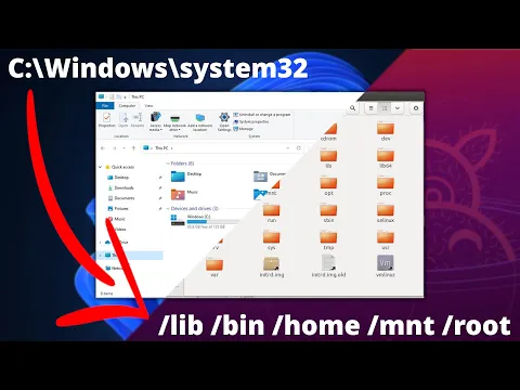 Linux vs Windows File System Structure Compared
