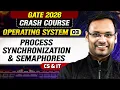 Operating System 03 Process Synchronization Semaphores CS IT GATE 2026 Crash Course