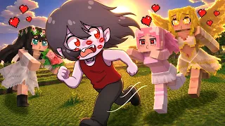 TEM VARIAS GAROTAS QUERENDO ME BEIJAR NO MINECRAFT