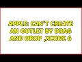 Apple Can t create an outlet by drag and drop Xcode 6 3 Solutions