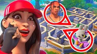 J'ai TROLL WAZZ dans ce CACHE CACHE GÉANT au LABYRINTHE sur FORTNITE 😂
