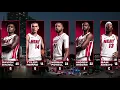 Miami Heat Intro 2025 NBA Cup - Heat Starting Lineup Intro
