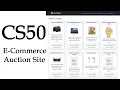 CS50 Project 2 Commerce Auction Site