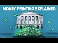 How money printing actually works