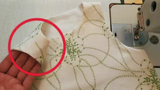 the lesson of sewing the neck and shoulders is very very important sewing techniques