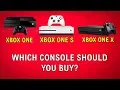 Xbox One vs Xbox One S vs Xbox One X - Which Console Should You Buy