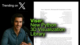 Viser New Python 3D Visualization Library