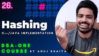 Introduction to Hashing HashSet in Java unordered - set in C DSA-One Course