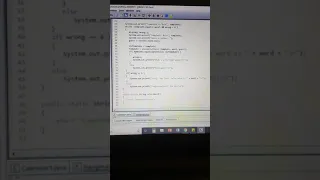 Hangman Java Program