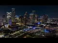 Amazing 4k Aerial Time-Lapse of Downtown Houston Texas