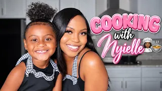COOK DINNER WITH ME AND NYIELLE 😍