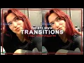 simple transitions for edits any style - after effects tutorial klqvsluv
