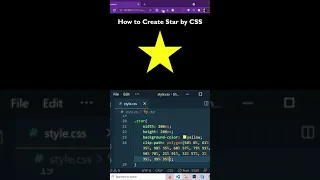 How to Create Star by CSS Using Clip-Path