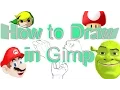 How to use Gimp like an Artist How to draw in Gimp