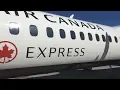 Air Canada Star Alliance AC8980 YOW-YUL Ottawa Departure Full Report