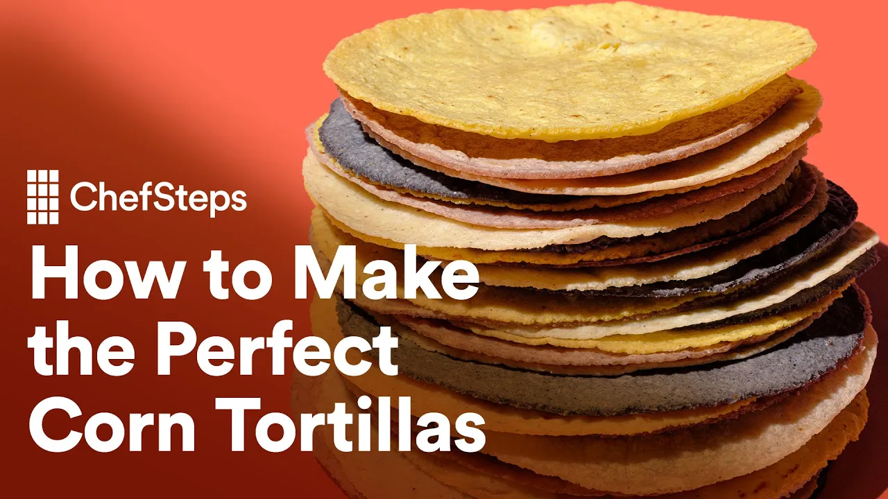 Make the Perfect Corn Tortillas! Expert Chef Shows You How, With Tips   ChefSteps