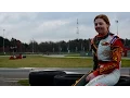 Victoria Verstappen Intrepid Rotax Max Test Genk 2014