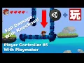 2D Platformer Unity Playmaker - Fall Damage with Knock-out