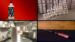 How It's Actually Made - Aluminum Bottles, Ladders, Pots, Bats, and More