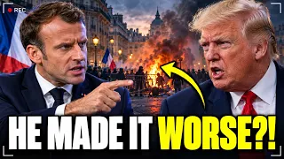 France Is ON FIRE... and Trump Just Made It WORSE...