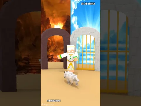 kemanakah sebenarnya dogy akan pergi #minecraft #roblox #shorts
