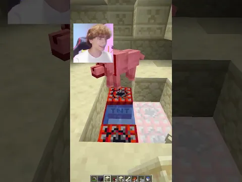I have to save the dog 😱 #minecraft #shorts