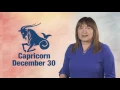 Daily Horoscope December 30 2016 Capricorn