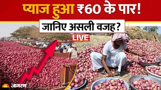 LIVE Onion Price Hike: नासिक मंडी से दिल्ली-यूपी तक प्याज हुआ ₹60 पार! क्या है असली वजह?